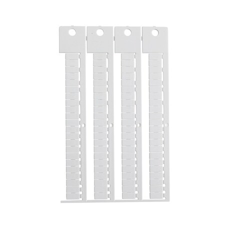 Brady Terminal Block Tag Polycarbonate 10.00 mm H x 5.00 mm W Box of 1408 Pieces, 1408PK SA4290
